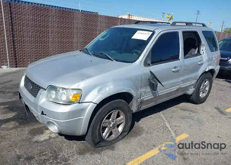 2007 Ford Escape Hybrid из США, поврежденный, VIN 1FMCU49H57KB26947